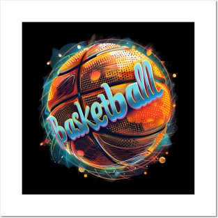 Basketball Graphic Abstract Posters and Art